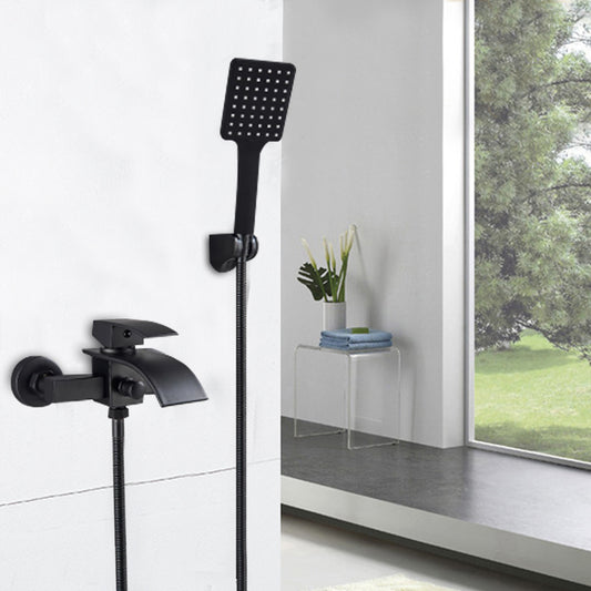 Black Painted Heat Resistance Bathtub Faucet