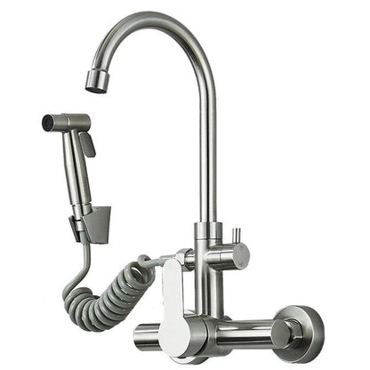 Kitchen Faucet With Bidet Hot And Cold Faucets Sink