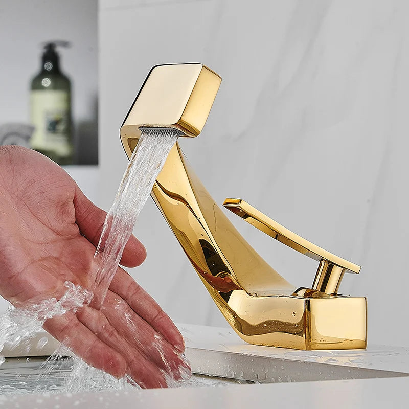 Modlux Argus contemporary bathroom sink faucet